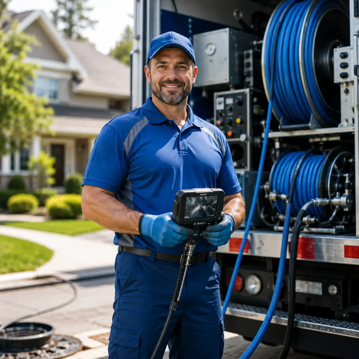 Local outdoor drain cleaning specialists in Gould City, MI